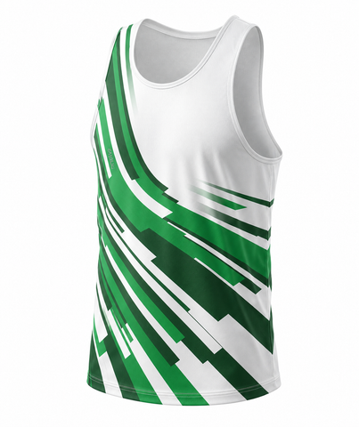  Áo Thun Thể Thao Chạy Bộ Nam Motive Training Singlet SLM 103 - Xanh Lá 