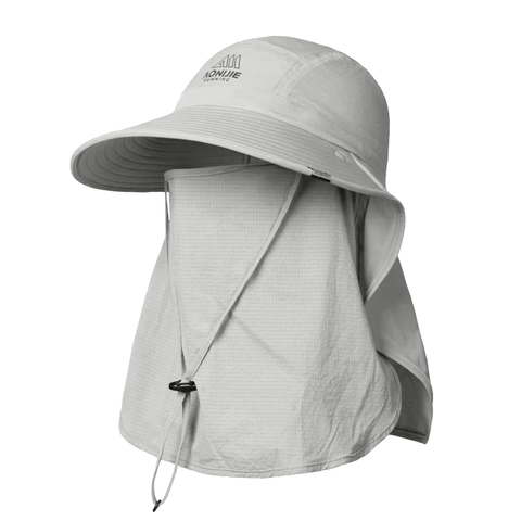  Mũ Rộng Vành Che Gáy Dã Ngoại Aonijie, Chống Nắng, Thoáng Khí - Xám 