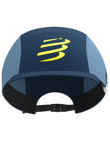  Nón Chạy Bộ Compressport 5 Panel Light Cap - Poseidon/Denim 