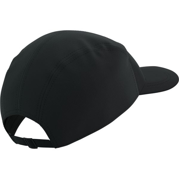  Nón Chạy Bộ Compressport 5 Panel Cap - Black 