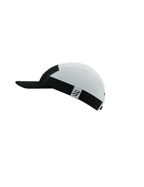  Nón Thể Thao Compressport 5 Panel Light Cap - White/ Black 