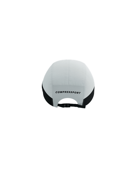  Nón Thể Thao Compressport 5 Panel Light Cap - White/ Black 
