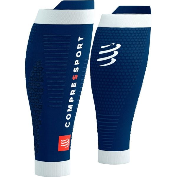  Băng Bảo Vệ Bắp Chân Compressport R2 3.0 - Estate Blue/White 