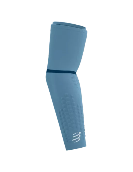  Băng Bảo Vệ Ống Tay Thể Thao Compressport ArmForce Ultralight - Denim/White Reflective 