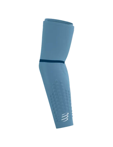  Băng Bảo Vệ Ống Tay Thể Thao Compressport ArmForce Ultralight - Denim/White Reflective 