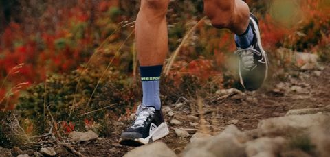  Vớ Thể Thao Compressport Pro Racing Socks Winter Trail - Denim/Poseidon 