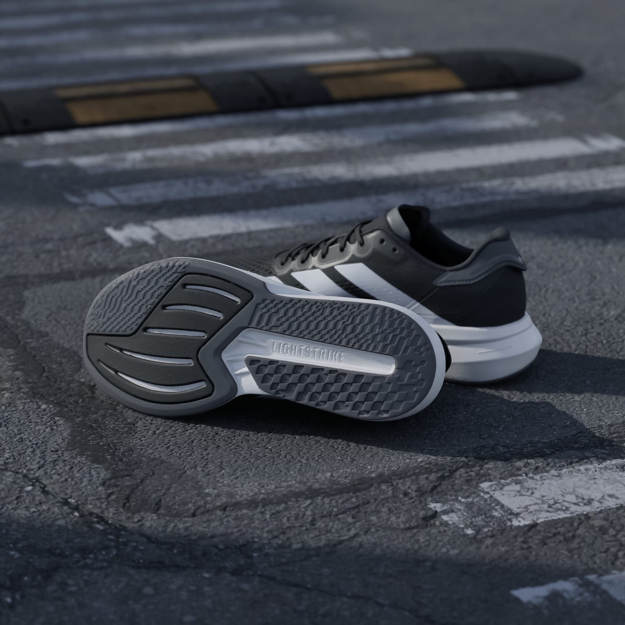  Giày Chạy Bộ Nam ADIDAS Duramo Speed 2 - Core Black/Cloud White/Grey Five 