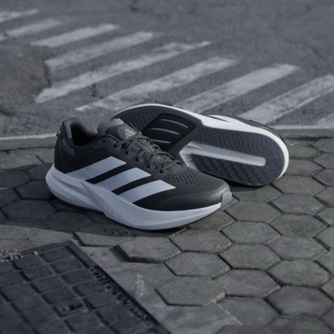  Giày Chạy Bộ Nam ADIDAS Duramo Speed 2 - Core Black/Cloud White/Grey Five 