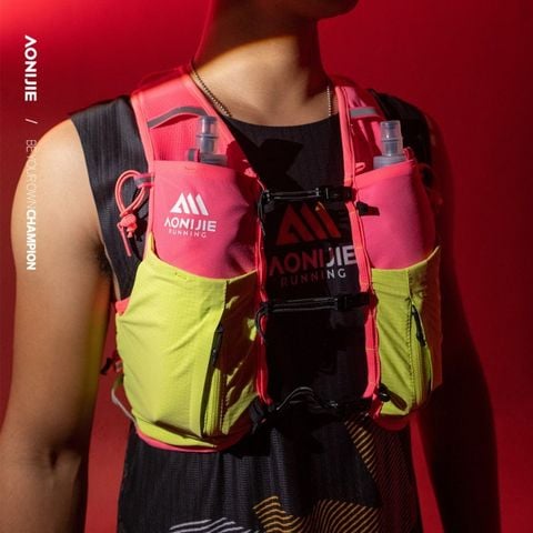  Vest Nước Chạy Bộ Aonijie C9116 Trail Running 10L - Hồng 