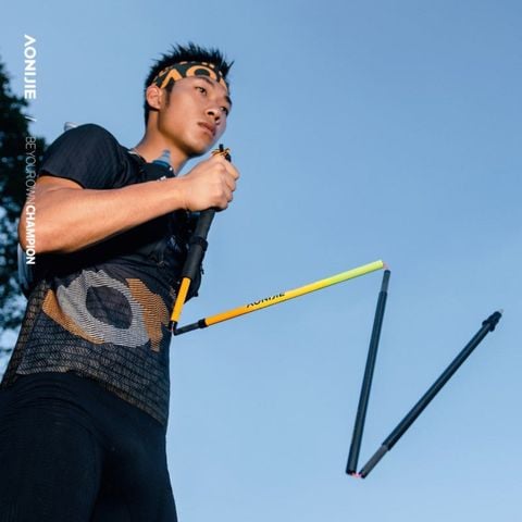  Gậy Chạy Trail Aonijie E4204 Carbon Trekking Pole - Cam 