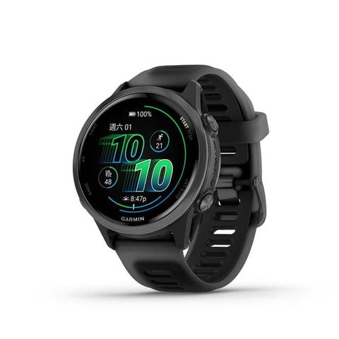  Đồng Hồ Thông Minh Garmin Forerunner 570, 42MM WiFi GPS - Slate Gray Aluminum with Translucent Black/Black Band 