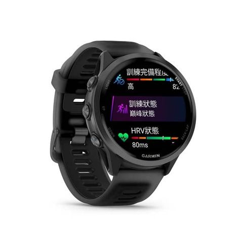  Đồng Hồ Thông Minh Garmin Forerunner 570, 47MM WiFi GPS - Slate Gray Aluminum with Translucent Black/Black Band 