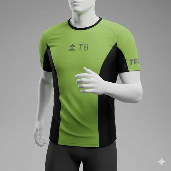  Áo Chạy Bộ Nam T8 Iced Tee Men - Olive 