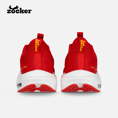  Giày chạy bộ Zocker Ultra Light Gen 2 - Màu Đỏ 