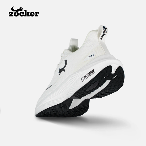  Giày chạy bộ Zocker Ultra Light Gen 2 - Trắng 