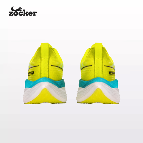  Giày Chạy Bộ Zocker Speed Light Half - Xanh Neon 