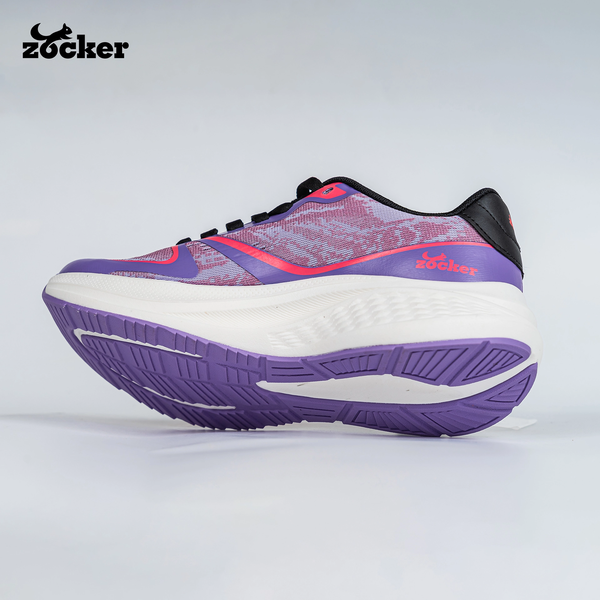  Giày chạy bộ Nữ Zocker Speed Up - Tím 
