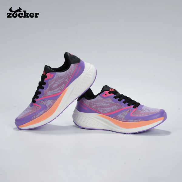  Giày chạy bộ Nữ Zocker Speed Up - Tím 