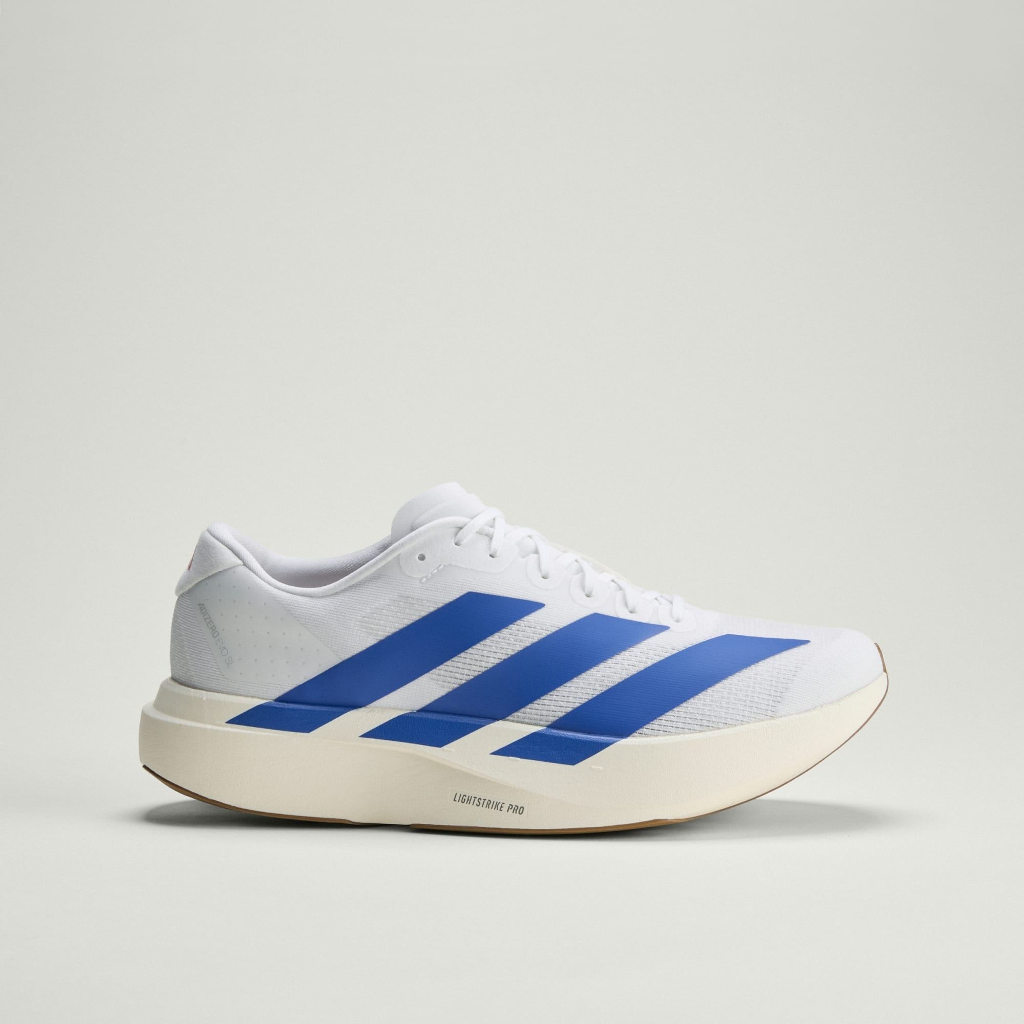  Giày Chạy Bộ Nam ADIDAS Adizero Evo SL - Ftwwht/ Royble/ Purrub 