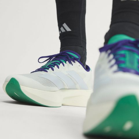  Giày Chạy Bộ Nam Adidas Adizero Evo Sl -Whitin / Clgrey / Cougrn 