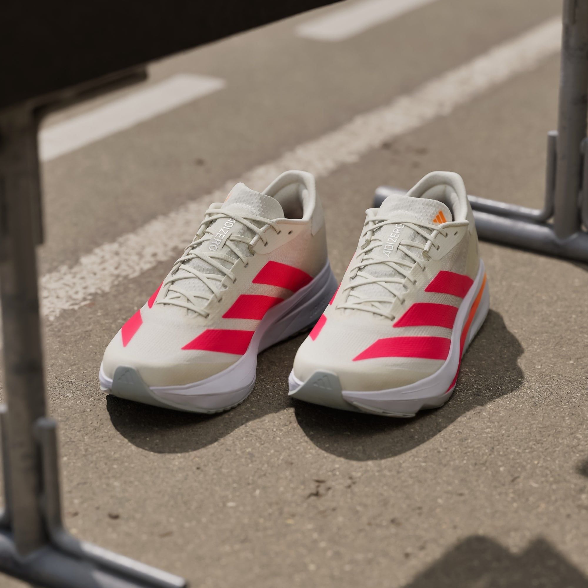  Giày Chạy Bộ Nam ADIDAS Adizero SL2  - OWhite/ Puor/ Lucred 