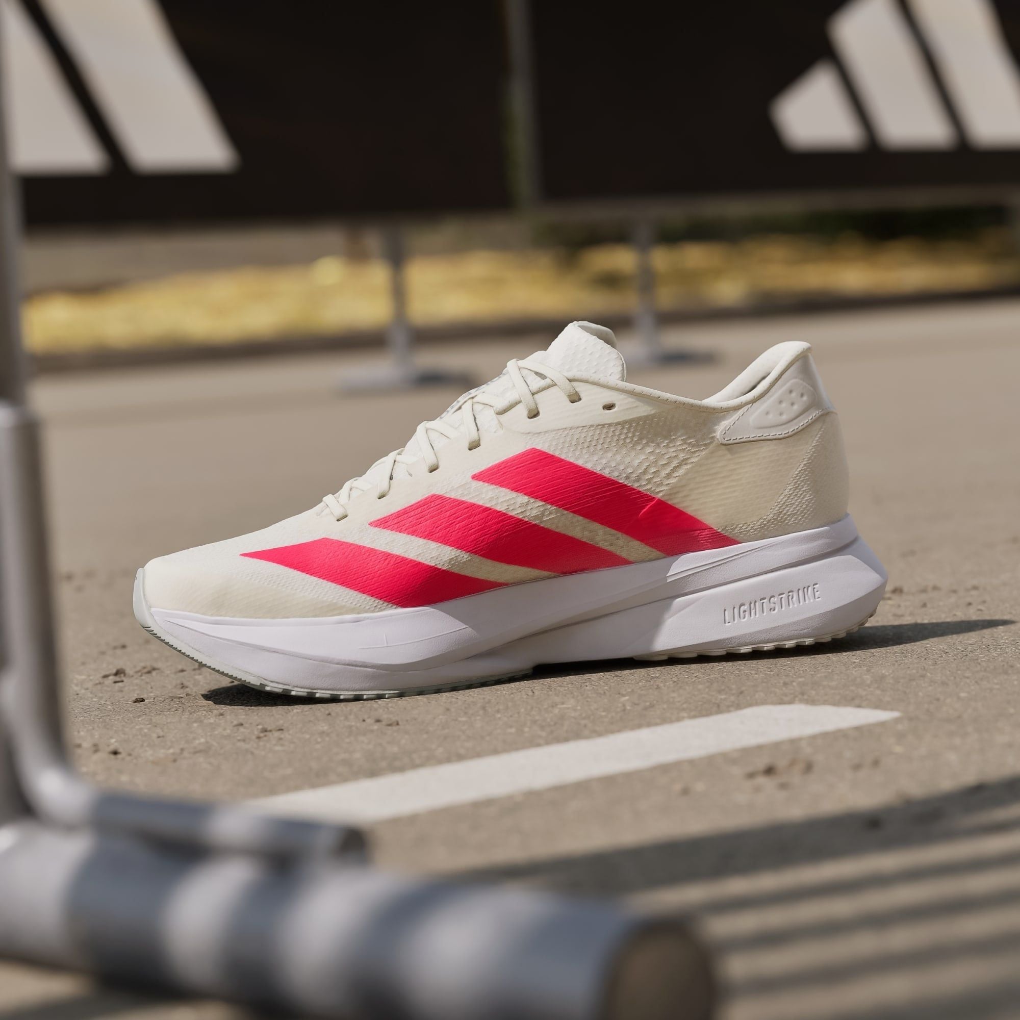  Giày Chạy Bộ Nam ADIDAS Adizero SL2  - OWhite/ Puor/ Lucred 