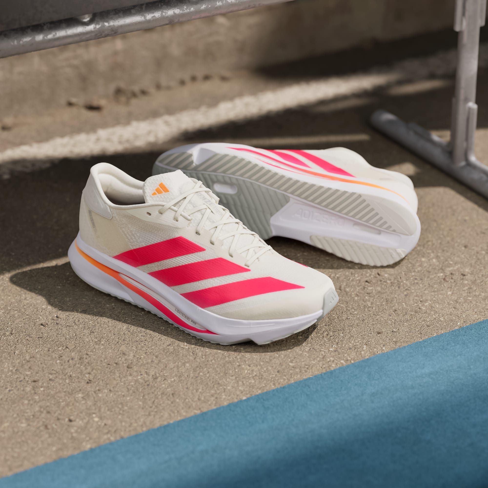  Giày Chạy Bộ Nam ADIDAS Adizero SL2  - OWhite/ Puor/ Lucred 