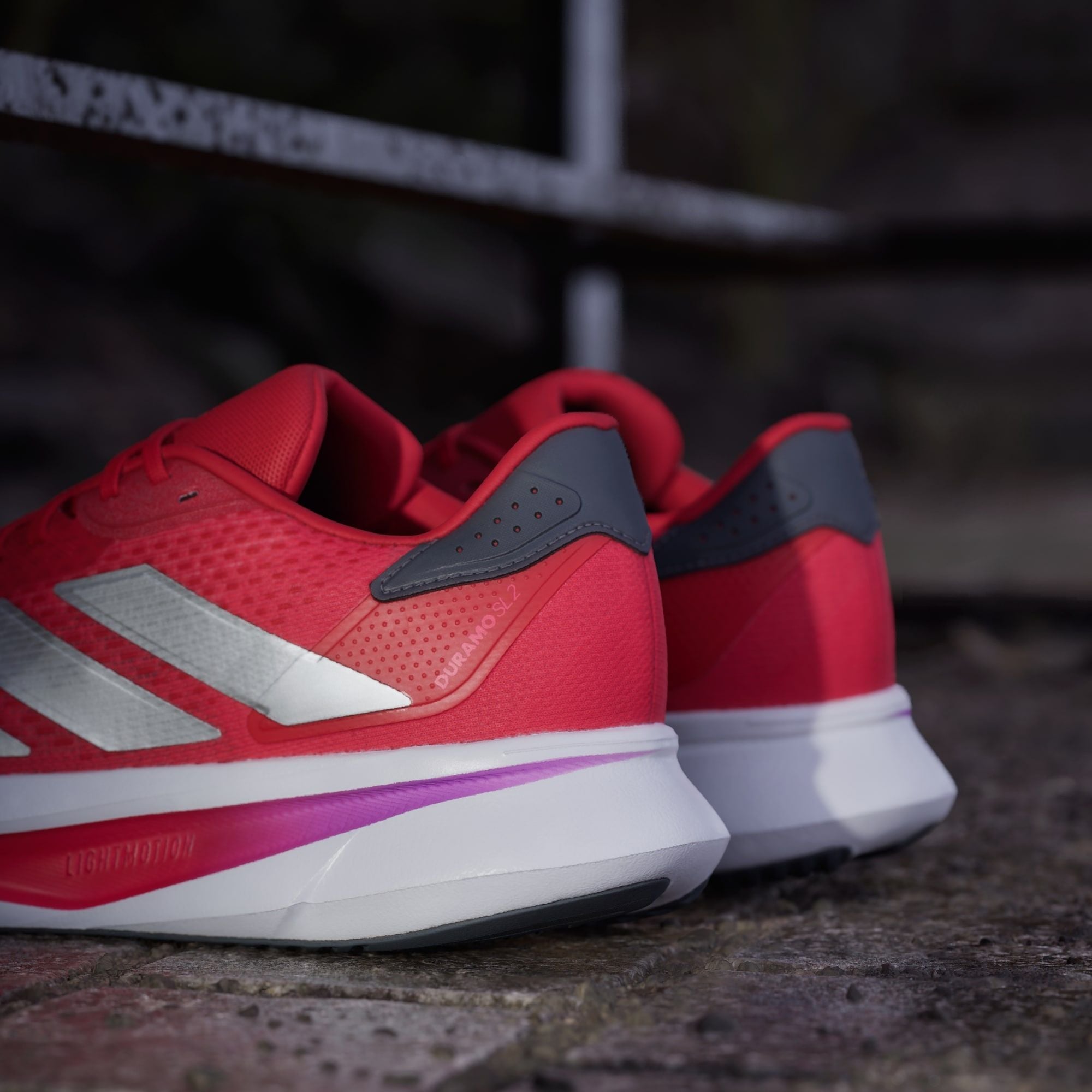  Giày Chạy Bộ Nam ADIDAS Duramo SL2 - Better Scarlet/ Silver Met/ Grey Five 