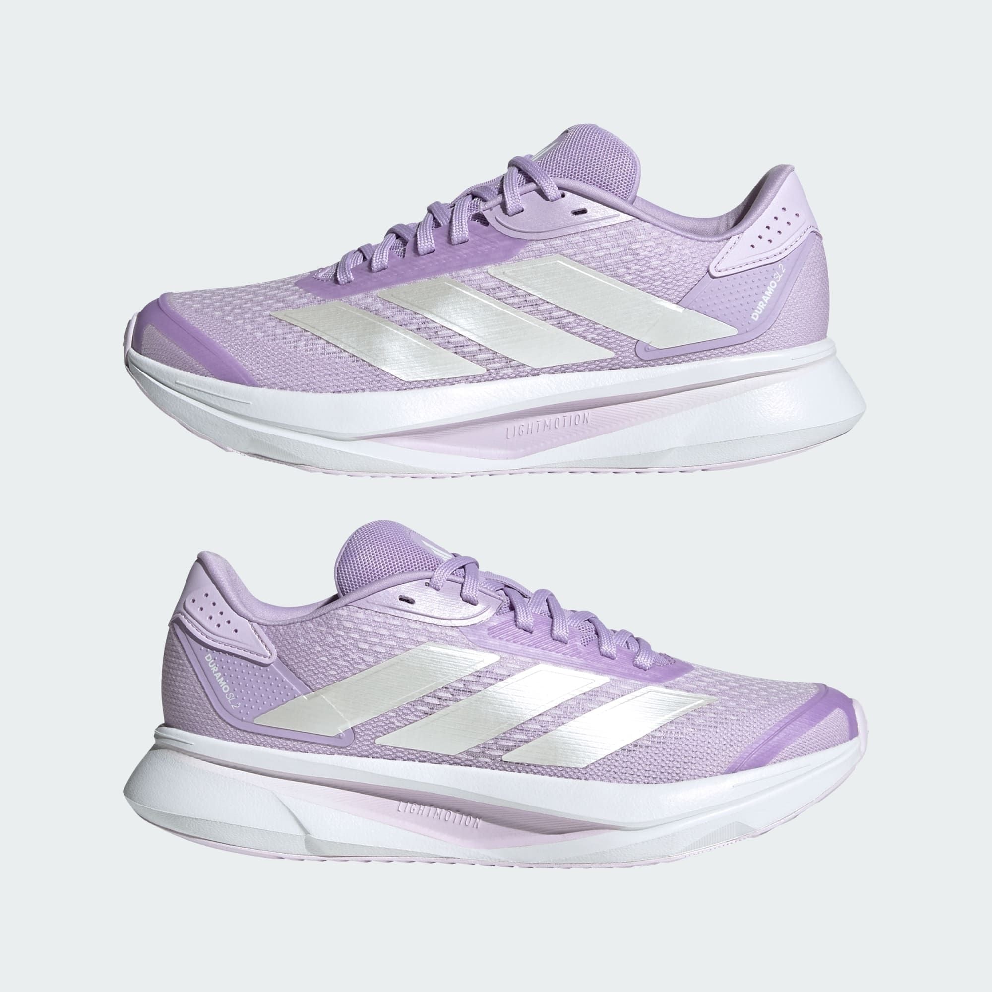  Giày Chạy Bộ Nữ Adidas Duramo SL2 - Powder Plum/ Zero Met/ Ice Lavender 