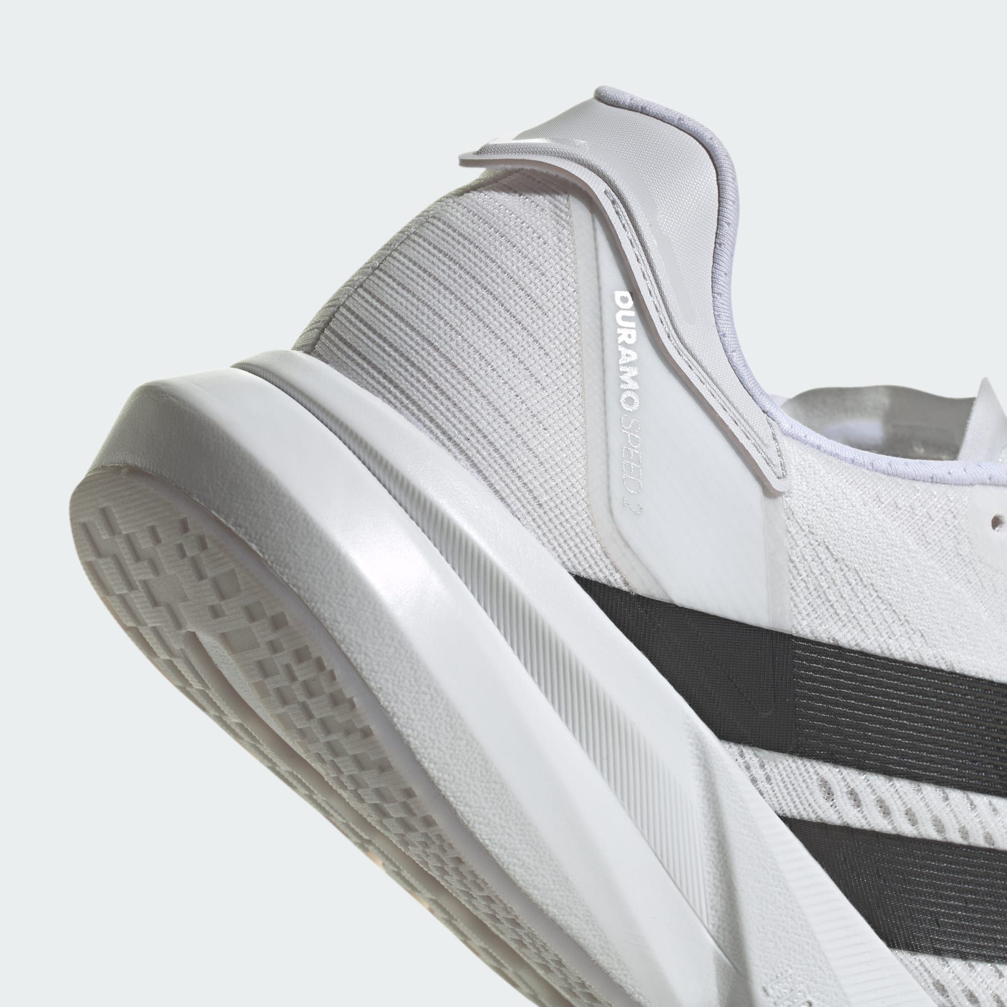  Giày Chạy Bộ Nam ADIDAS Duramo Speed 2 - Cloud White / Core Black / Halo Silver 