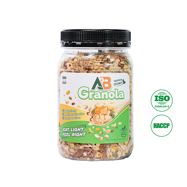 Ngũ Cốc AB Granola - Dừa Nhiệt Đới 