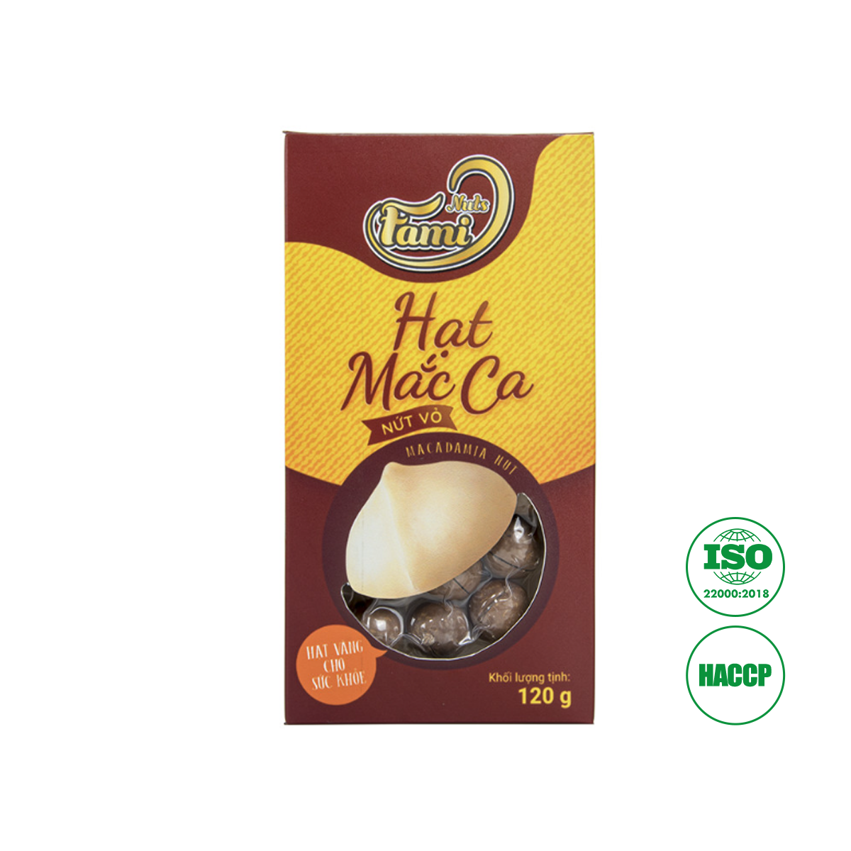  Hạt Macca Faminuts - Hộp Giấy 120g 