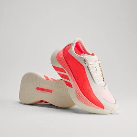  Giày chạy bộ Nữ Adidas Hyperboost Edge - Hyper White / Solar Turbo 