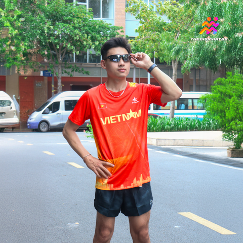  Áo Chạy Bộ T-shirt Athlet Unisex Thoáng Mát, Nhanh Khô - Việt Nam 