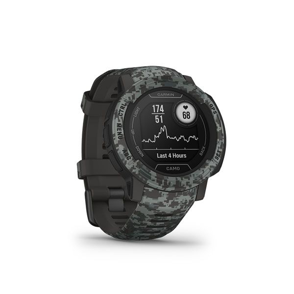 Đồng Hồ Thông Minh Garmin Instinct 2 Standard Edition45mm- Graphite Camo