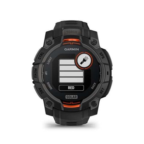  Đồng Hồ Thông Minh Garmin Instinct 3 45mm Solar - Black with Black Band 
