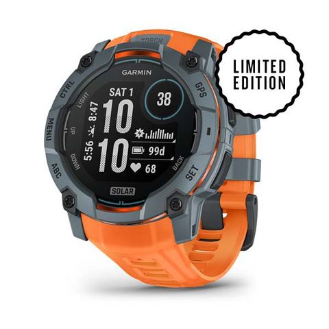  Đồng Hồ Thông Minh Garmin Instinct 3 50mm Solar -Twilight with Solstice Band 