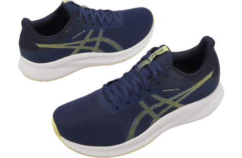  Giày Chạy Bộ Nam Asics Patriot 13 Deep Ocean/Glow Yellow 