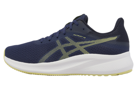  Giày Chạy Bộ Nam Asics Patriot 13 Deep Ocean/Glow Yellow 