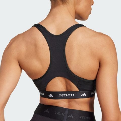  Áo Bra Nữ ADIDAS Medium Support Techfit - Black 