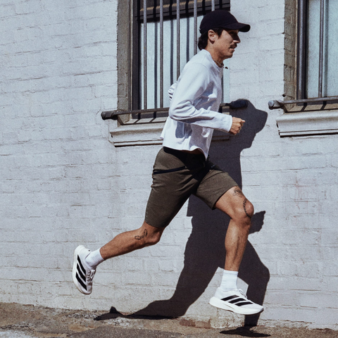  Giày Chạy Bộ Nam ADIDAS Adizero Evo SL - White 