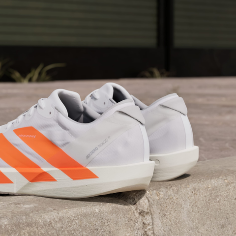  Giày Chạy Bộ Nam ADIDAS Adizero Adios 9 - White Orange 