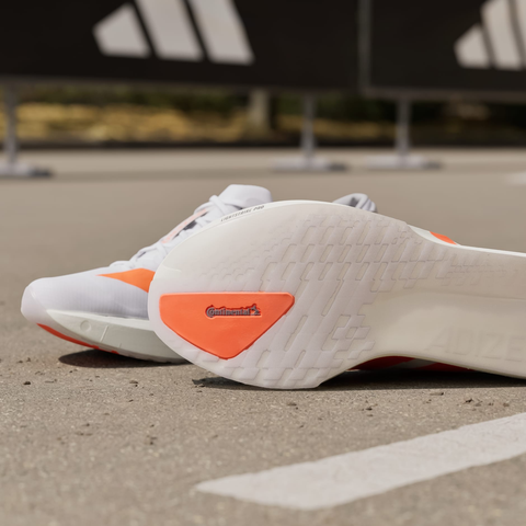 Giày Chạy Bộ Nam ADIDAS Adizero Adios 9 - White Orange 