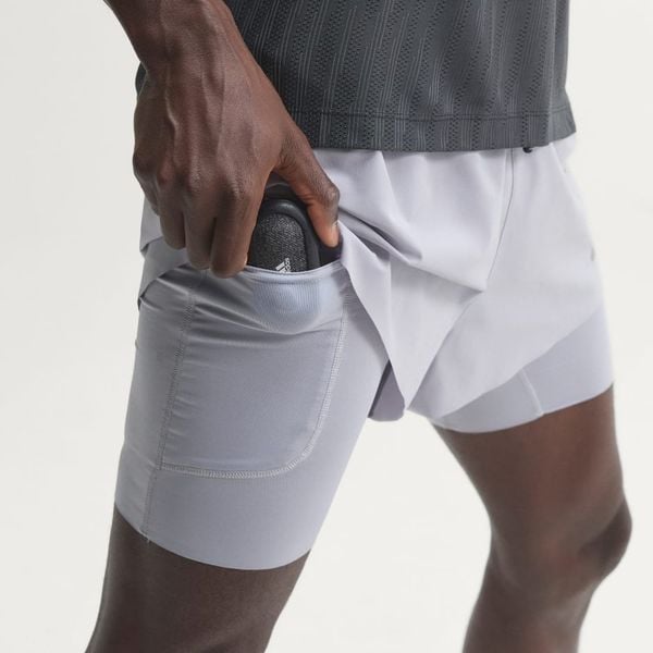  Quần Short Thể Thao Adidas Running Adi365 2in1 - Glory Grey 