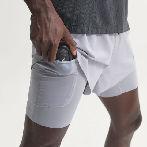  Quần Short Thể Thao Adidas Running Adi365 2in1 - Glory Grey 
