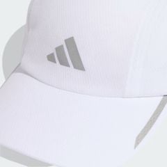  Mũ Lưỡi Trai Chạy Bộ Adidas Lưới 4 Tấm Climacool JZ0505 - White / Refsil 