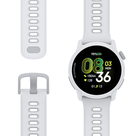 Đồng Hồ Chạy Bộ GPS COROS PACE 4 - Silicone - White 