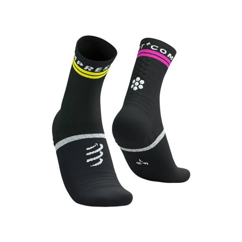  Vớ Thể Thao Compressport Pro Marathon Socks V2.0 - Black/Saf 