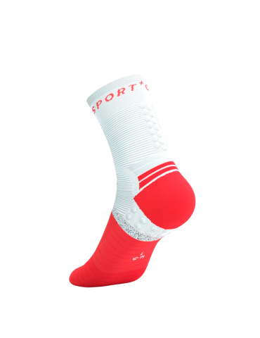  Vớ thể thao Compressport Pro Marathon Socks V2.0 - Fluo Red/White 