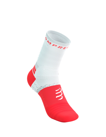  Vớ thể thao Compressport Pro Marathon Socks V2.0 - Fluo Red/White 